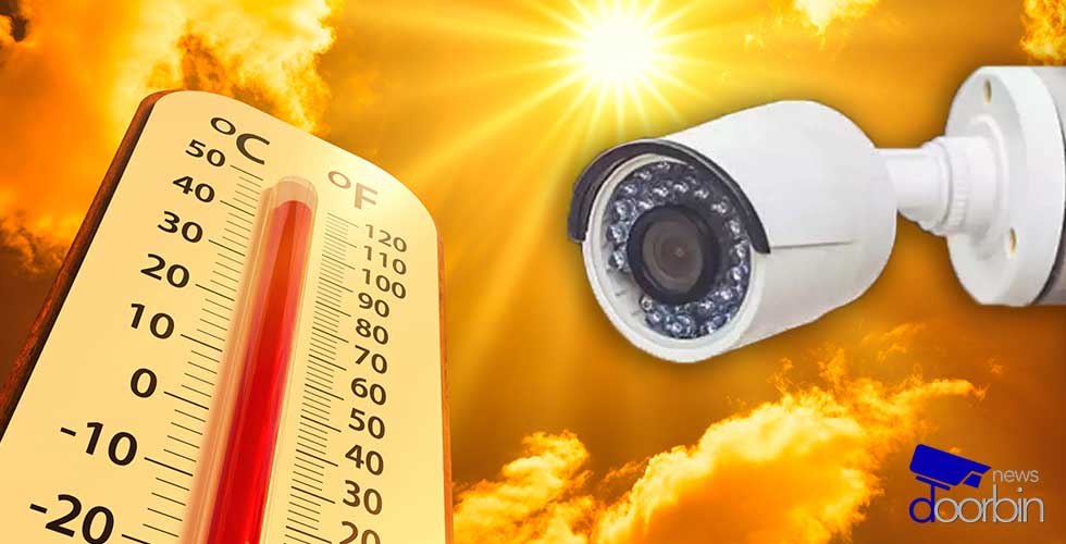 The performance of CCTV cameras in heat and cold